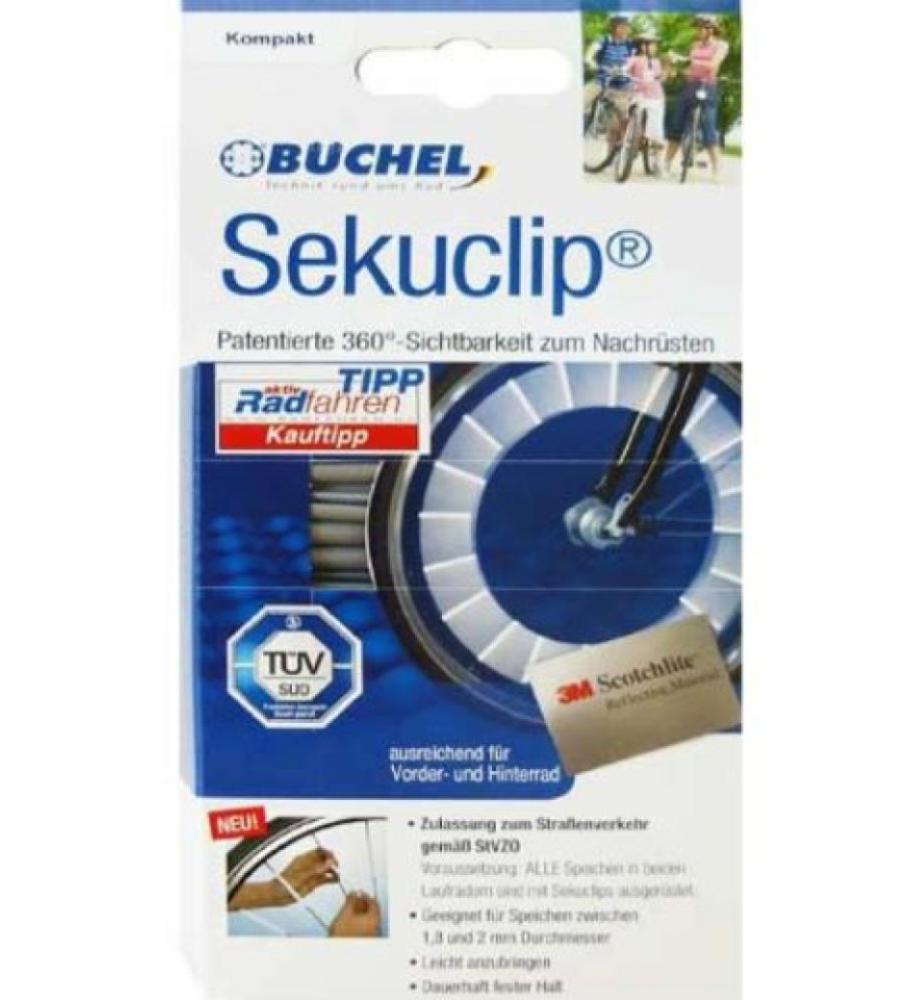 Büchel Speichenstrahler Sekuclip Satz mit 36 Stück
