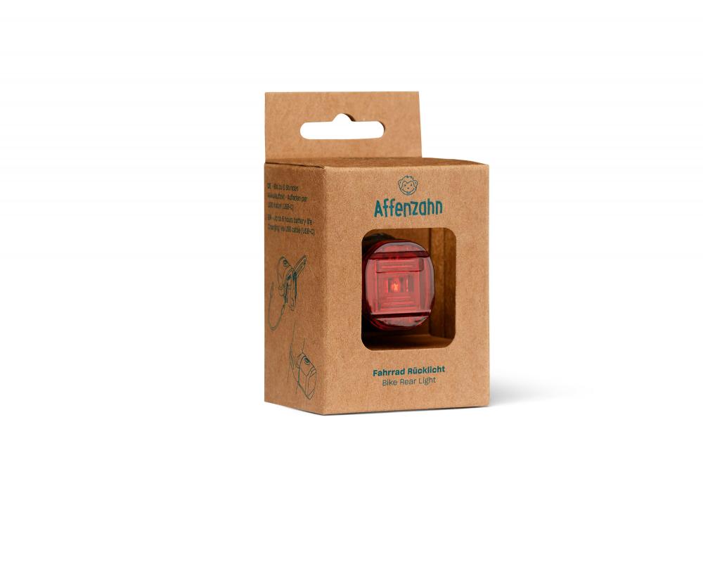 AFFENZAHN Rücklicht rot