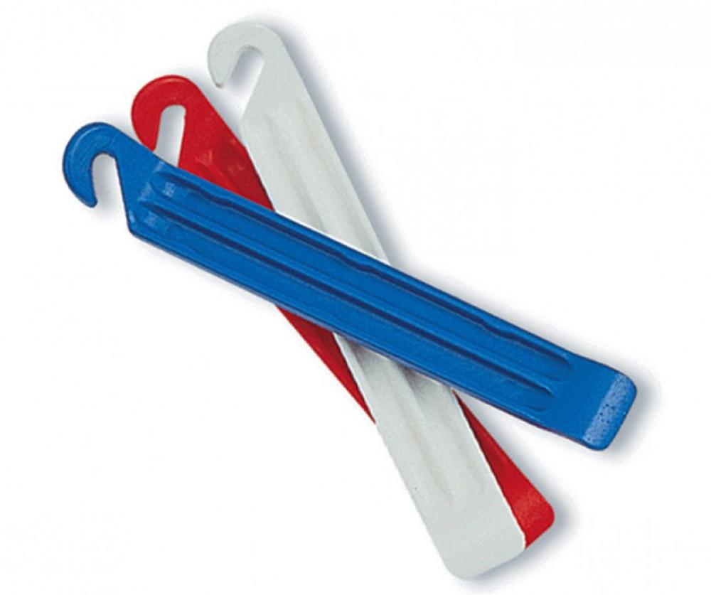 Zefal 1x Reifenheber DP20 3er Karte blau/weiß/rot + 2x Tip-Top Reparaturset TT02