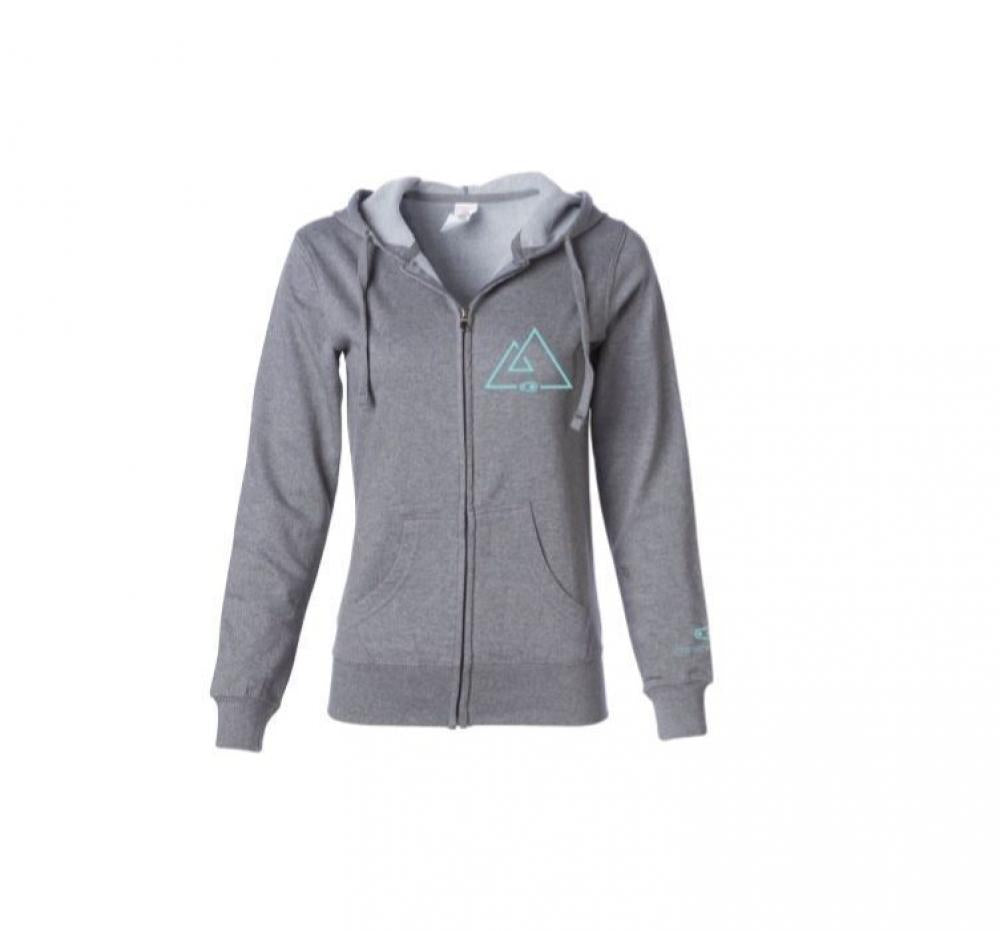 Crankbrothers Zip Sweatshirt Horizon Damen Größe XS grau