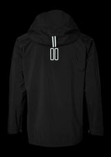 Basil Skane Herren Regenjacke schwarz M - wasserdicht & atmungsaktiv (10.000 WP/MVP) - T-Fabric mit DWR-Beschichtung ergonomischer Schnitt reflektierend & helmtauglich