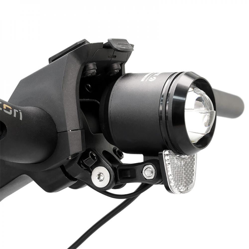 Litemove Scheinwerfer Halter Verlängerung AP1, schwarz, aus Kunststoff, 23×45,8×14&#8239;mm, einfache Montage, für viele Bikes geeignet, modernes Design