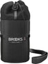 BROOKS Scape Feed Pouch Black - wasserdichte Lenkertasche 1,2 Liter aus 600D Polyester mit Hypalon-Details - 100 g leicht, 100x100x160 mm