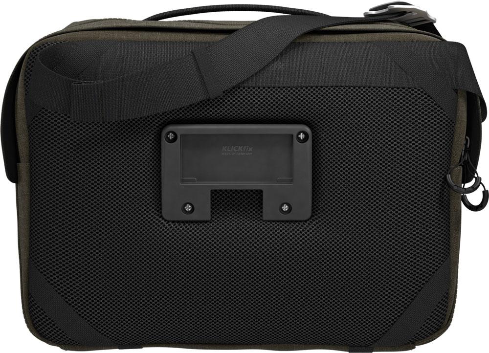 BROOKS Scape Handlebar Compact Bag Mud Green 10 Liter - wasserdichte Lenkertasche, KLICKfix-Montage