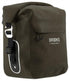 BROOKS Scape Pannier Small Mud Green - wasserdichte Fahrradtasche 10 Liter mit Rollverschluss & KlickFix-System - robuste Bikepacking-Seitentasche