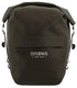 BROOKS Scape Pannier Large Mud Green - wasserdichte Fahrradtasche 18 Liter mit Rollverschluss & KlickFix-System - robuste Bikepacking-Seitentasche