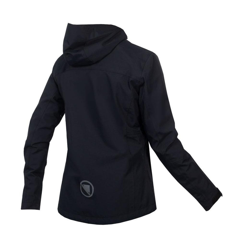 Endura Damen Hummvee Wasserdichte Kapuzenjacke schwarz Größe XS