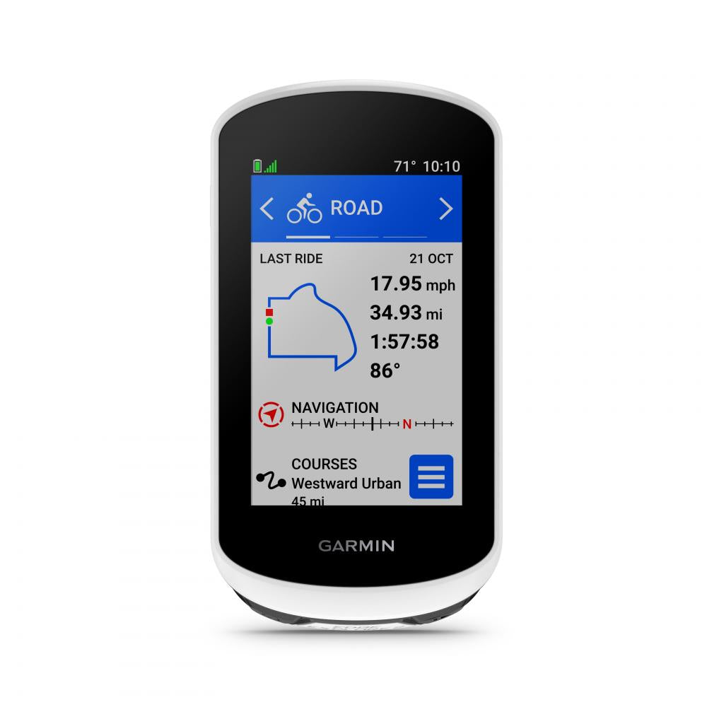 Garmin Edge® Explore 2 GPS-Fahrradnavi mit 3" Touchdisplay, vorinstallierter Europa-Fahrradkarte, ClimbPro-Funktion, E-Bike-Routing, bis zu 16 Std. Akkulaufzeit