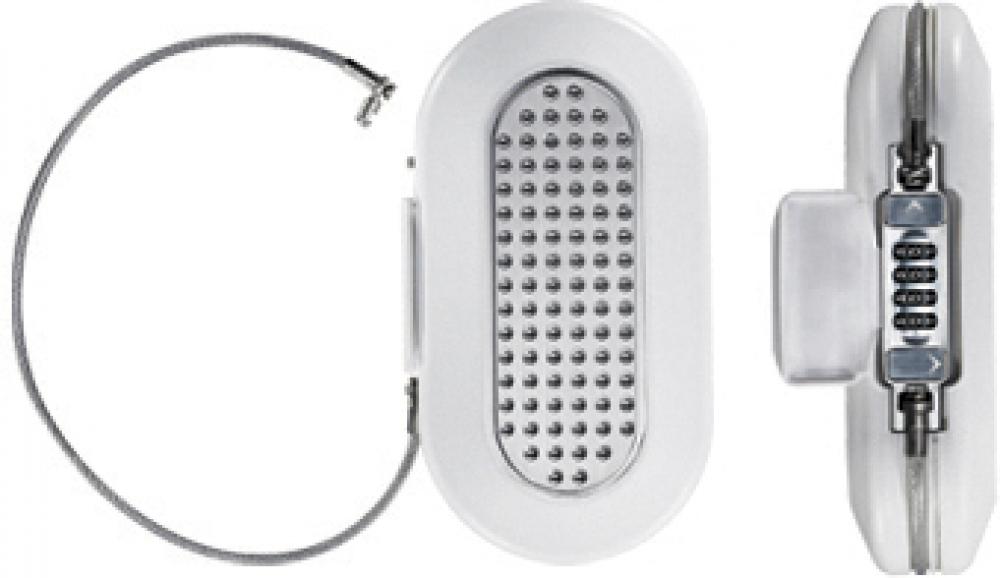 Master Lock Master Mini Tresor 5900 Weiß Weiß - mobiler Safe für Wertsachen