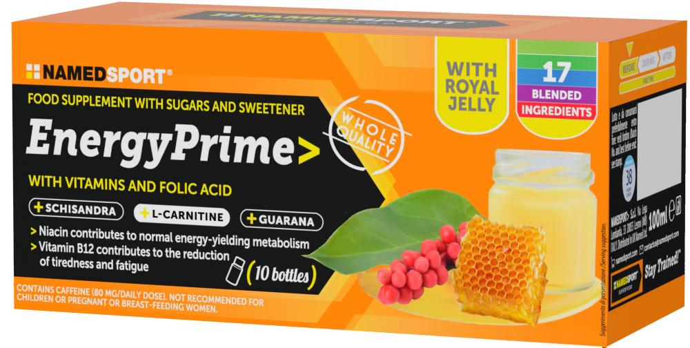 NAMEDSPORT Vitamine ENERGYPRIME 10 x 10 ml - flüssiger Energie- und Vitamin-Boost
