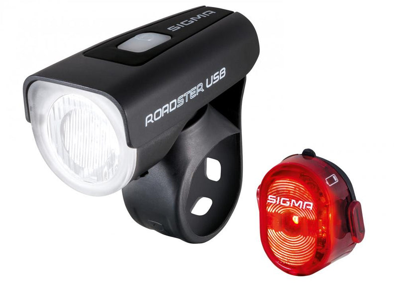 Sigma Beleuchtungsset Roadster USB und Nugget II StVZO