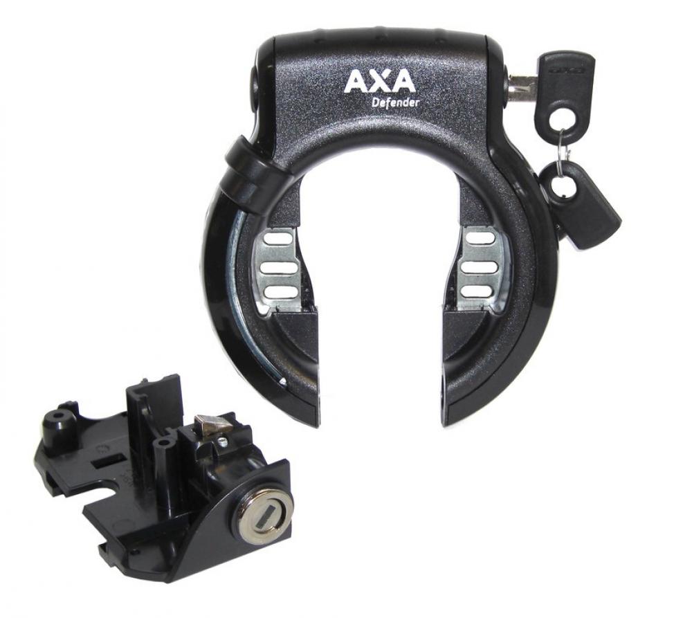 Axa Rahmenschloss Defender Gepäckmontage Schlüssel abziehbar