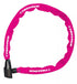 Trelock Kettenschloss 110 cm D 4 mm BC 115/110/4 pink ohne Halter