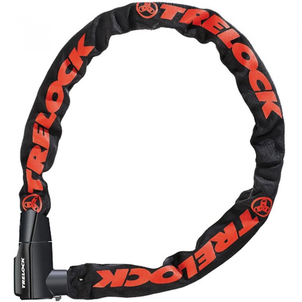 Trelock Kettenschloss 110 cm D 7 mm BC 460/110/7 schwarz ohne Halter