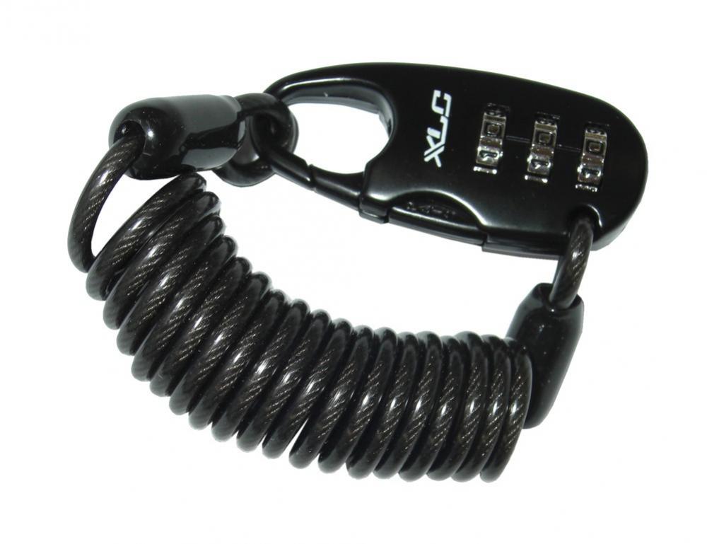 XLC Zahlenspiralkabelschloss Scareface D 3 x 1200 mm