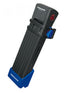 Trelock Faltschloss TWO.GO L mit Halter FS 200/100 mit Halter blau ZF200 Schlüssel