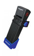 Trelock Faltschloss TWO.GO mit Halter FS 200/75 mit Halter blau ZF200 Schlüssel