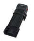 Trelock Faltschloss Trigo mit Halter FS 300/85 schwarz mit Kunststoffhalter