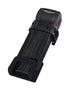 Trelock Faltschloss Trigo mit Halter FS 300/85 schwarz mit Kunststoffhalter