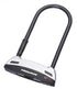 Trelock Bügelschloss mit Universalhalter BS 301 schwarz 230 mm 108 mm LED Key