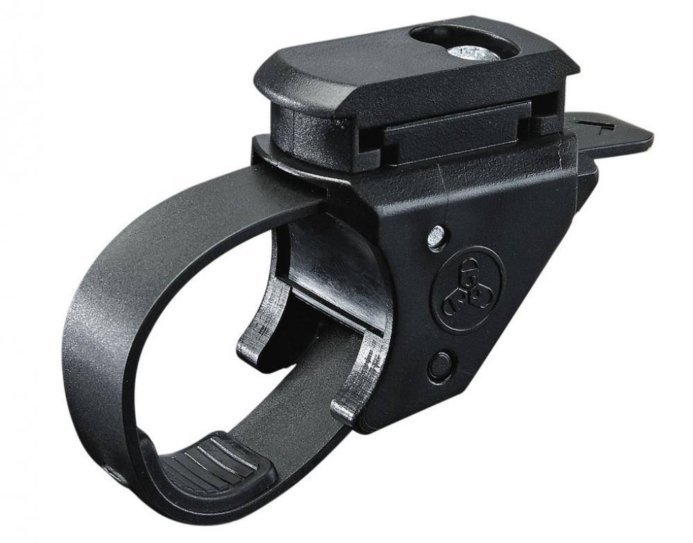 Trelock ZL 760 Scheinwerferhalter, werkzeuglose Montage, für alle Trelock Batterie- und Akkufrontscheinwerfer, passend für Lenkerdurchmesser 2235 mm