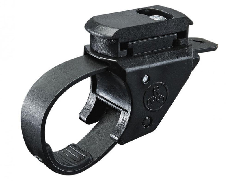 Trelock ZL 760 Scheinwerferhalter, werkzeuglose Montage, für alle Trelock Batterie- und Akkufrontscheinwerfer, passend für Lenkerdurchmesser 2235 mm