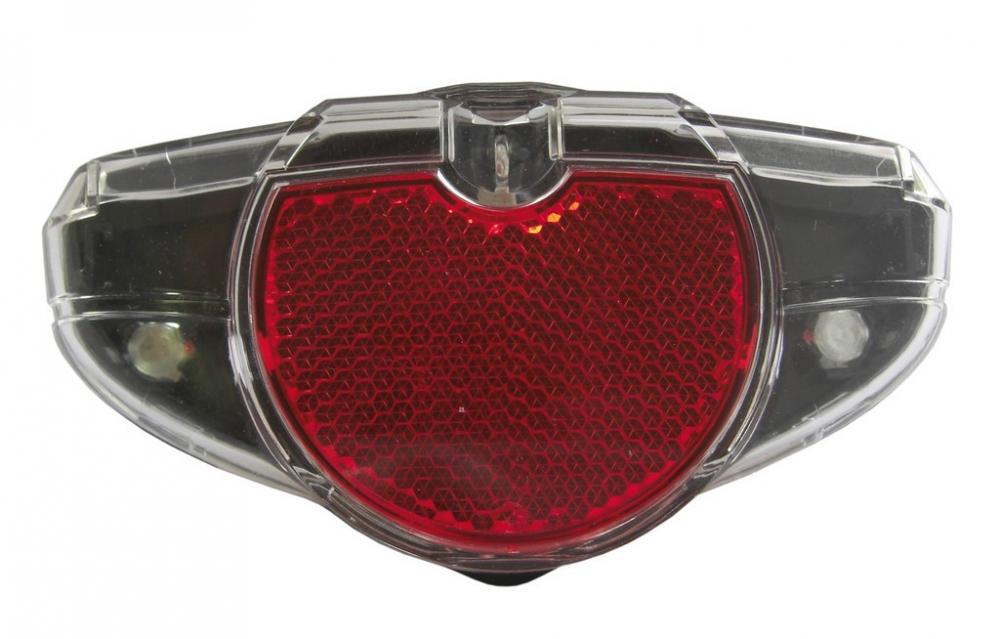 Axa Dynamo-Rücklicht  Spark Steady 80mm für Gepäckträger mit Standlicht StVZO