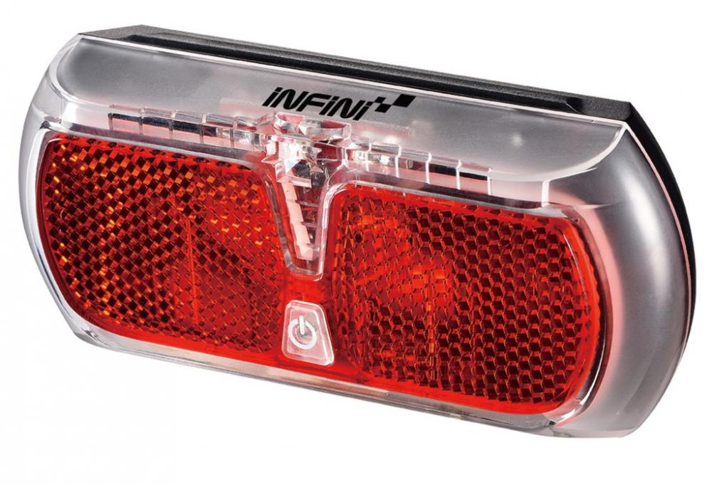 LED-Gepäckträgerleuchte Infini Apollo HR rot mit Hell-Dunkelsensor 501RG2 STVZO