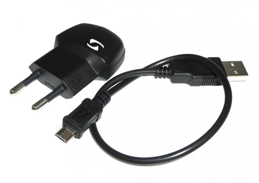 Sigma Ladegerät und Micro USB Ladekabel
