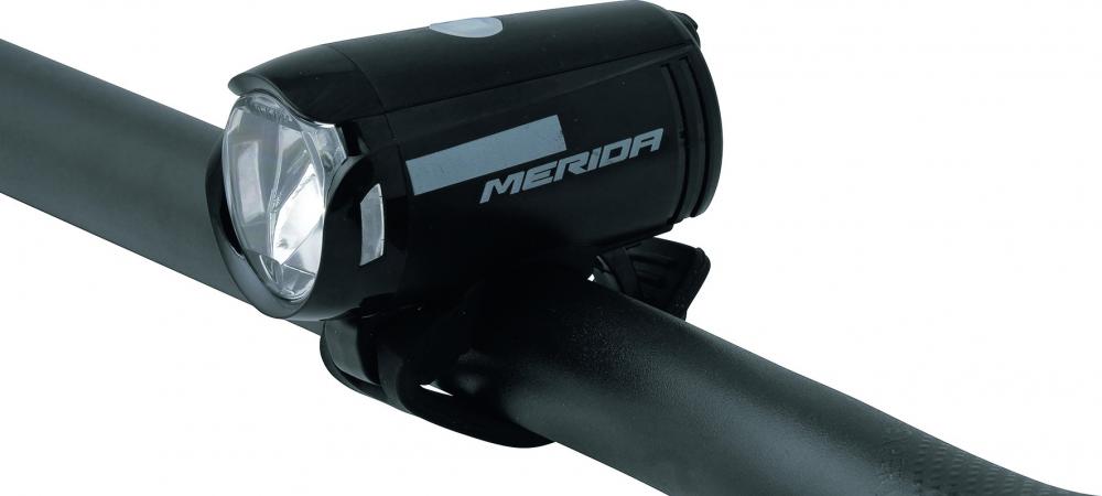 Merida Frontlicht 25 Schwarz-Grau