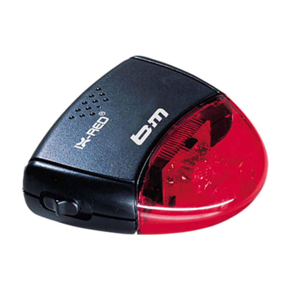 Busch&Müller Akku-Rücklicht IX-Red schwarz Stvzo