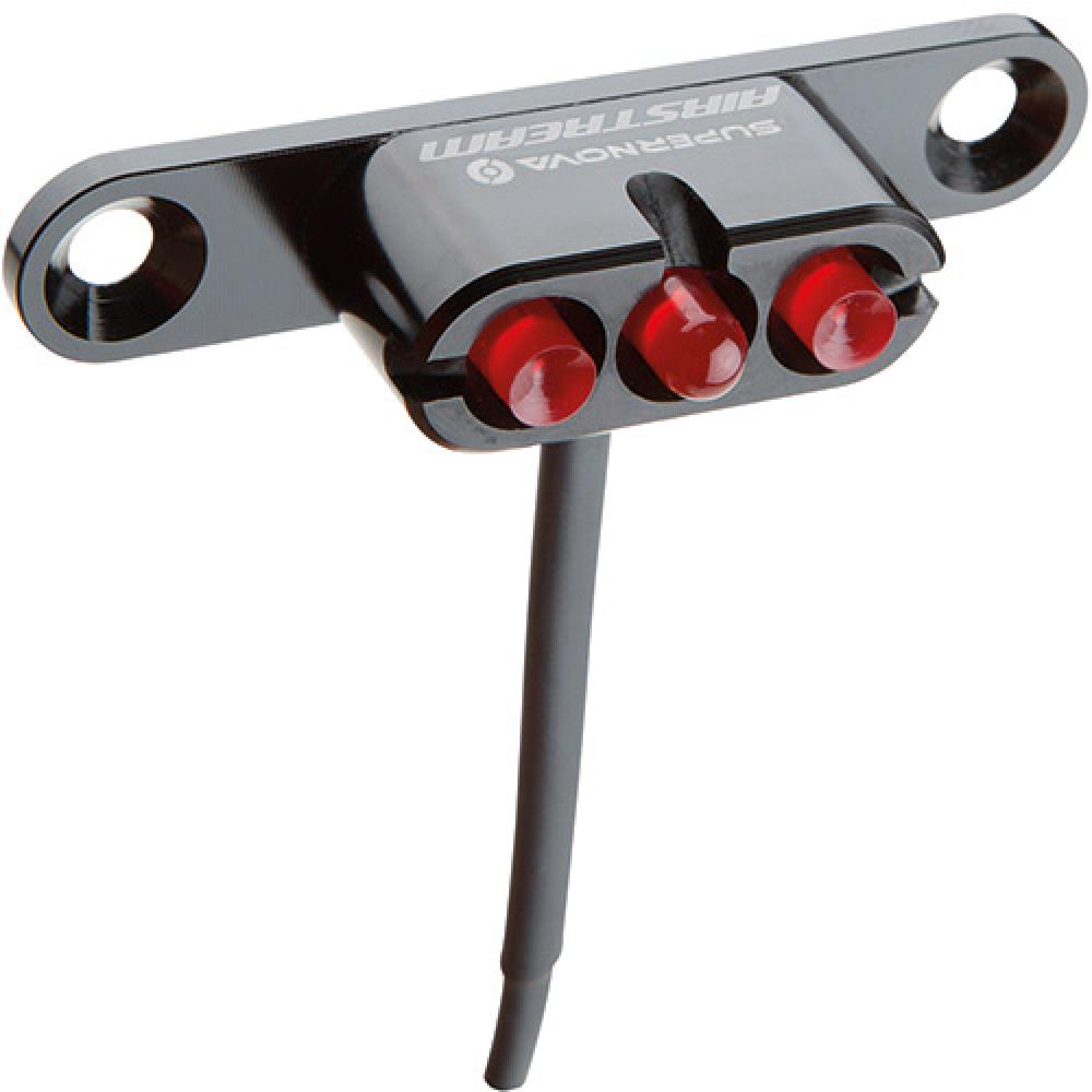 Supernova Airstream Tail Light 2 K1002 schwarz, Gepäckträger Stvzo