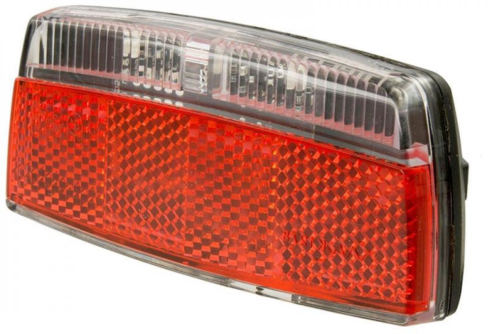 Litecco LED-E-Bike-Rücklicht G-RAY-E2 mit Bremslichtfunktion Gepäckträgermontage 50mm STVZO