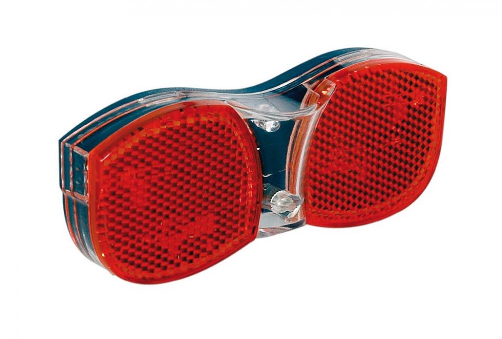 Büchel Standrücklicht Avenue mit LED f. Gepäckträger, mit Kondensator Stvzo