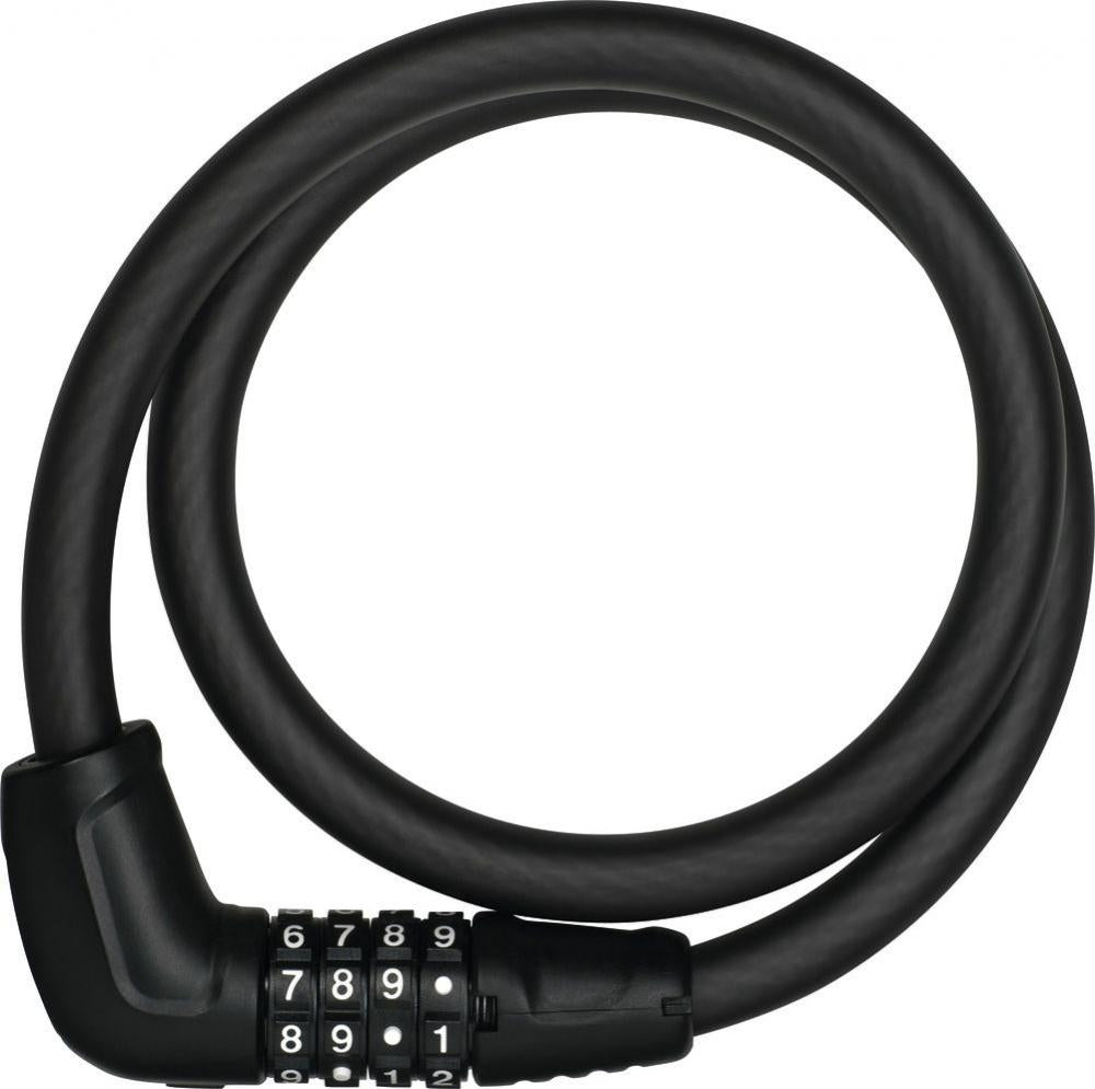 Abus Spiralkabelschloss Tresor 6415C Security Level 5 Farbe schwarz Länge 85 cm