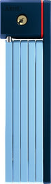 Abus Faltschloss uGrip BORDO 5700 Security Level 7 Farbe blau Länge 80 cm 5 mm starke Stäbe