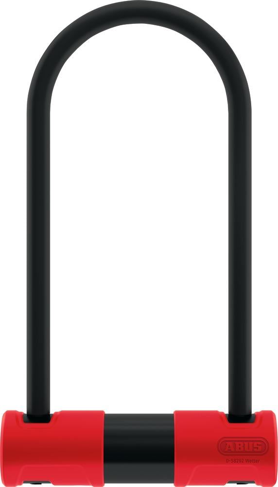 Abus Bügelschloss 440 Alarm Security Level 8 Farbe schwarz/rot Länge 230 mm Breite 105 mm