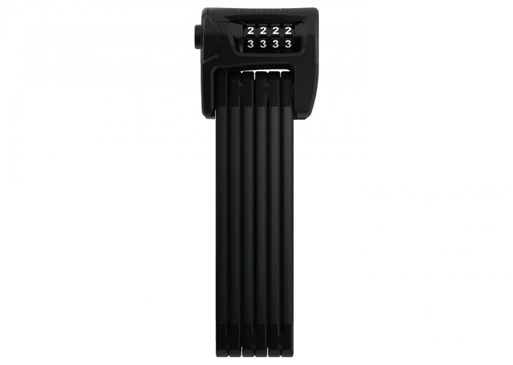 Abus Faltschloss BORDO Combo 6100 Security Level 9 Farbe schwarz Länge 75 cm 5 mm starke Stäbe