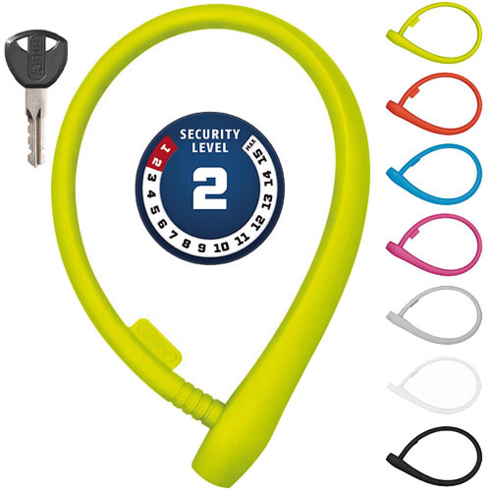 Abus Kabelschloss uGrip Cable 560 L 65 cm D 8 mm limettengrün