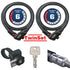 Abus Phantom 8960/85 TwinSet, L 85 cm D 17 mm TexFL 39809