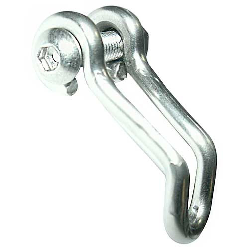 Busch&Müller Bumm Lampenhalter kurz silber Edelstahl