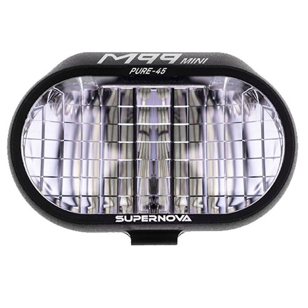 E-Bike-Scheinwerfer M99 Mini Pure, E-45, K1456, Supernova, LED, schwarz Stvzo