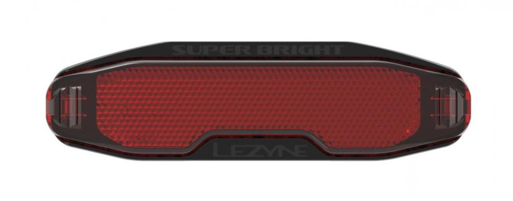 Lezyne Rückleuchte E-Bike Super Bright STVZO  Wide Angle Optic schwarz