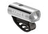 Lezyne Front Scheinwerfer LED Hecto STVZO 40 Lumen 2 Modi Akku silber glänzend
