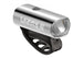 Lezyne Front Scheinwerfer LED Hecto STVZO 40 Lumen 2 Modi Akku silber glänzend