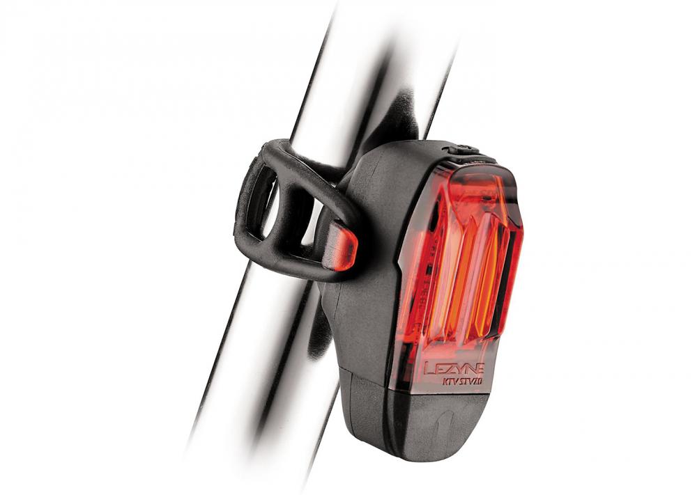Lezyne Rückleuchte LED rot KTV StVZO 11 Lumen 1 Modus Akku schwarz