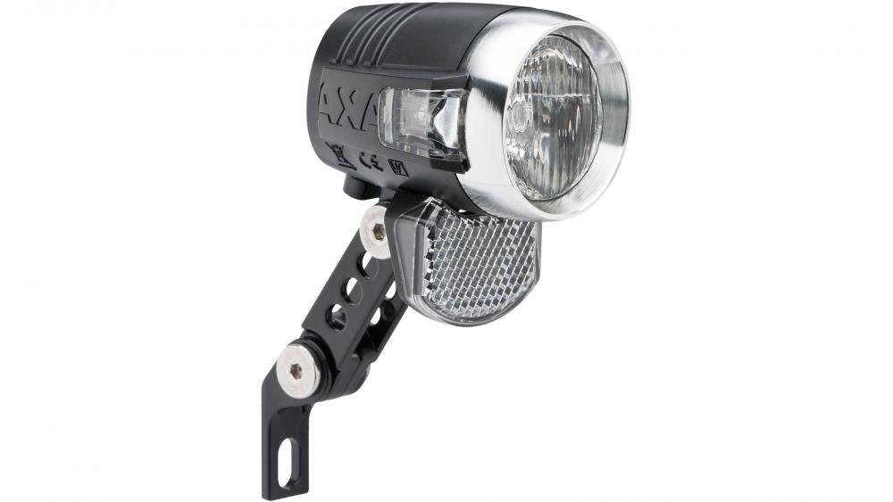 Axa Front Scheinwerfer Blueline 50 E-Bike 6-12 V DC lose LED schwarz StVZO