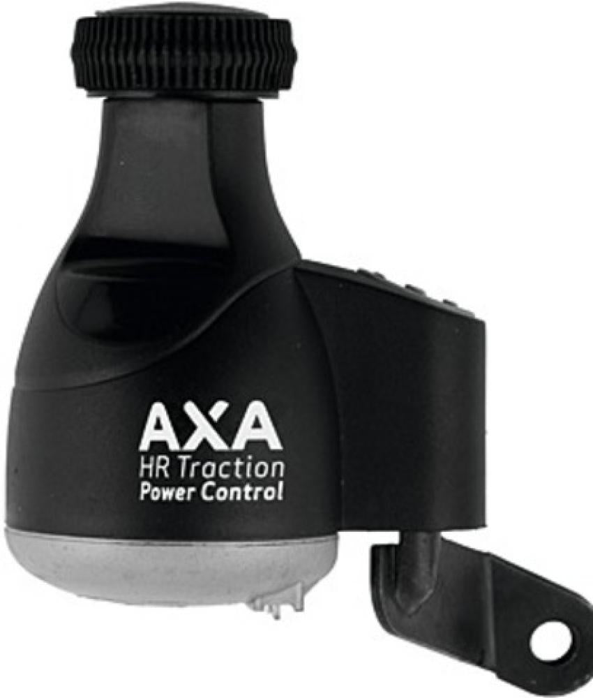 Axa Dynamo HR-Traction Power Control Kunststoffgehäuse schwarz silbergrau Linksanbau