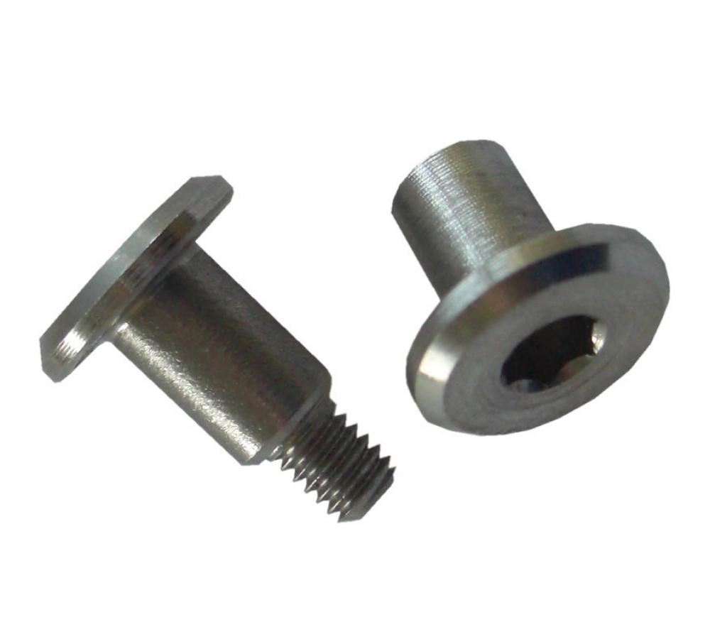 Busch&Müller Bumm Innensechskantschraube und Mutter flache Ausführung