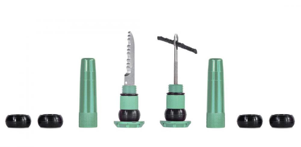 Muc Off Flickzeug Stealth Tubeless Puncture Plugs türkis
